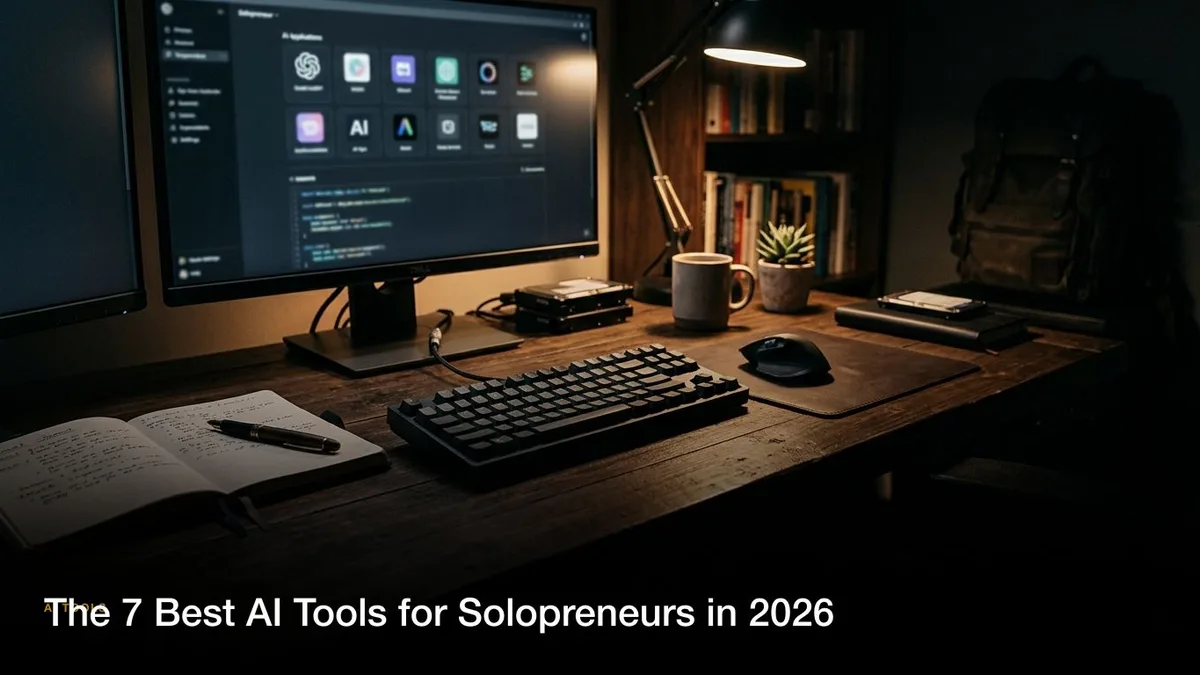 The 7 Best AI Tools for Solopreneurs in 2026