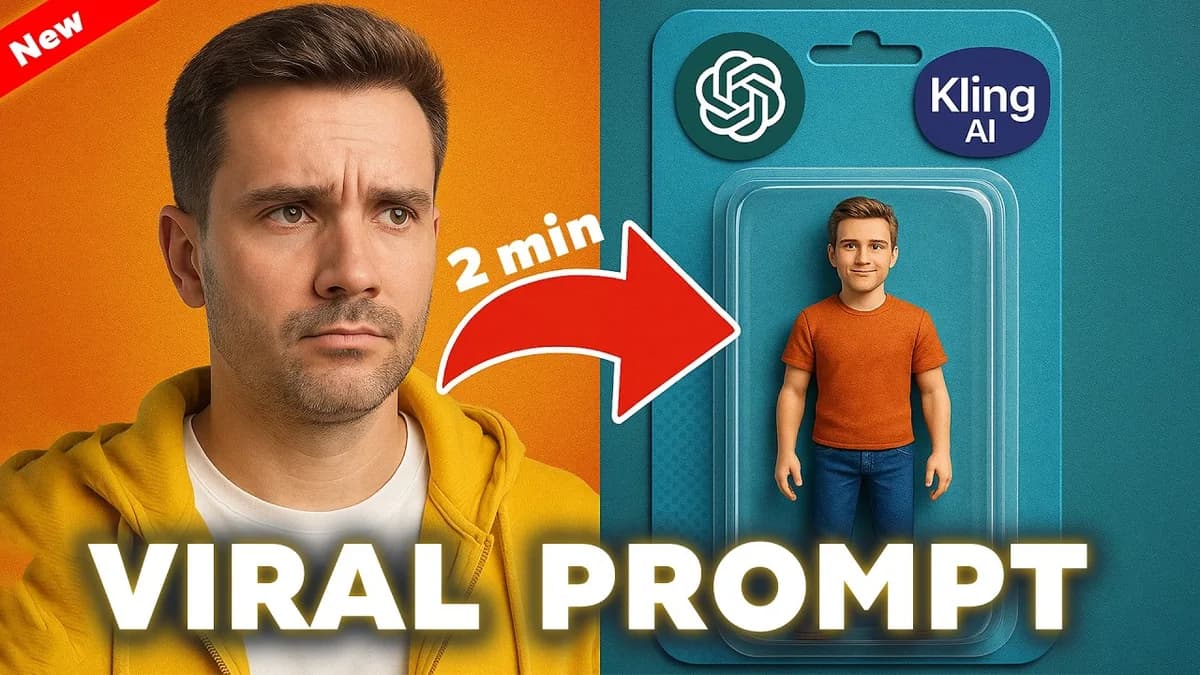 How to Create a Free AI Action Figure of Yourself (That Moves)