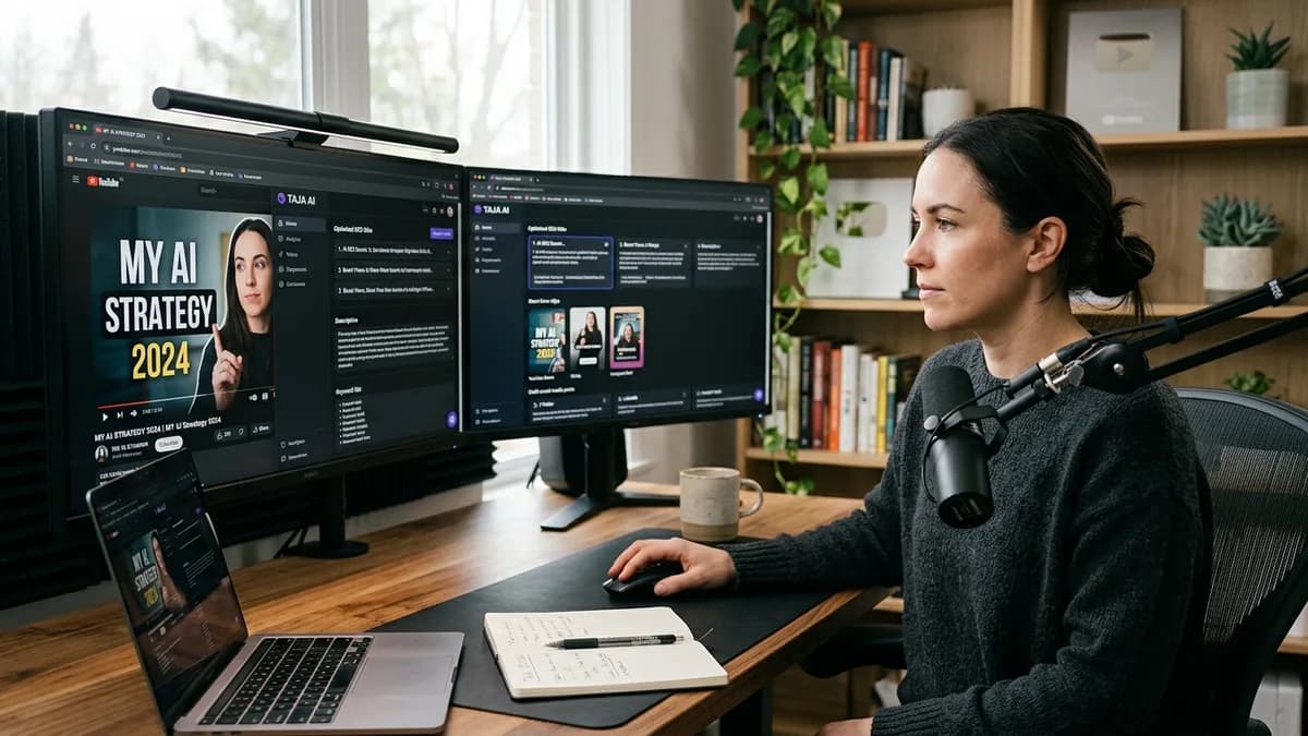 Taja AI Review: Turn One Video Into 10 Optimized Posts